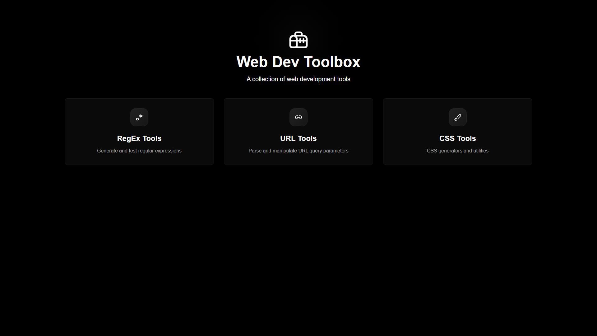 Web Dev Toolbox